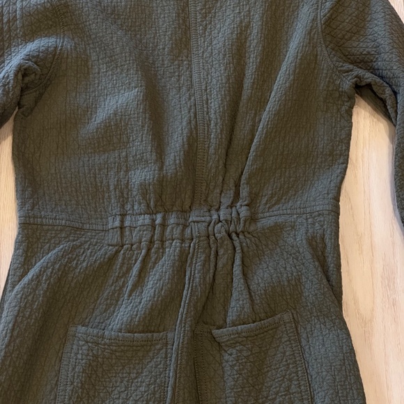 Madewell Green Diamond Jacquard Coverall Jumpsuit - XXS - Picture 7 of 9